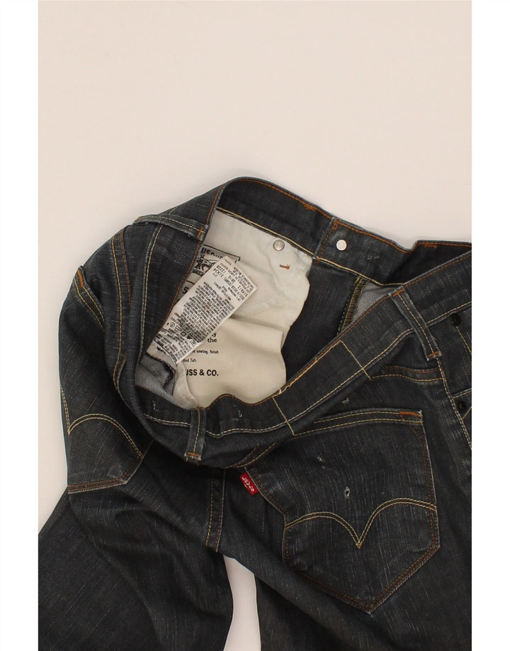 LEVI'S Mens 519 Slim Jeans W31 L34 Blue Cotton Vintage Levi's and Second-Hand Levi's from Messina Hembry 