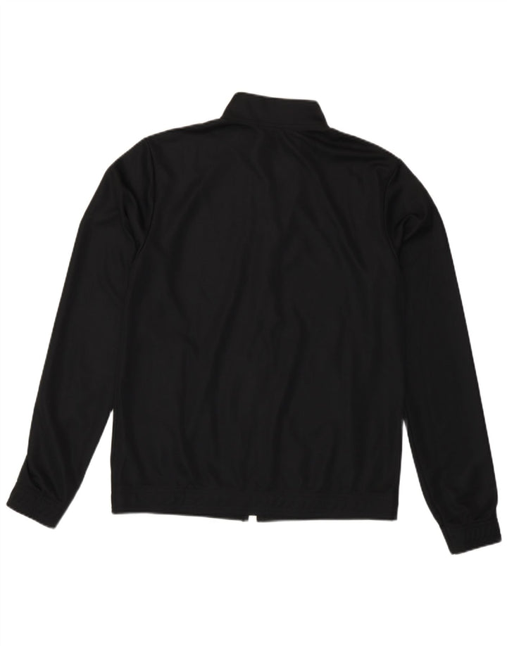 Adidas Damen Aeroready Trainingsanzug Top Jacke UK 12/14 Medium Schwarz