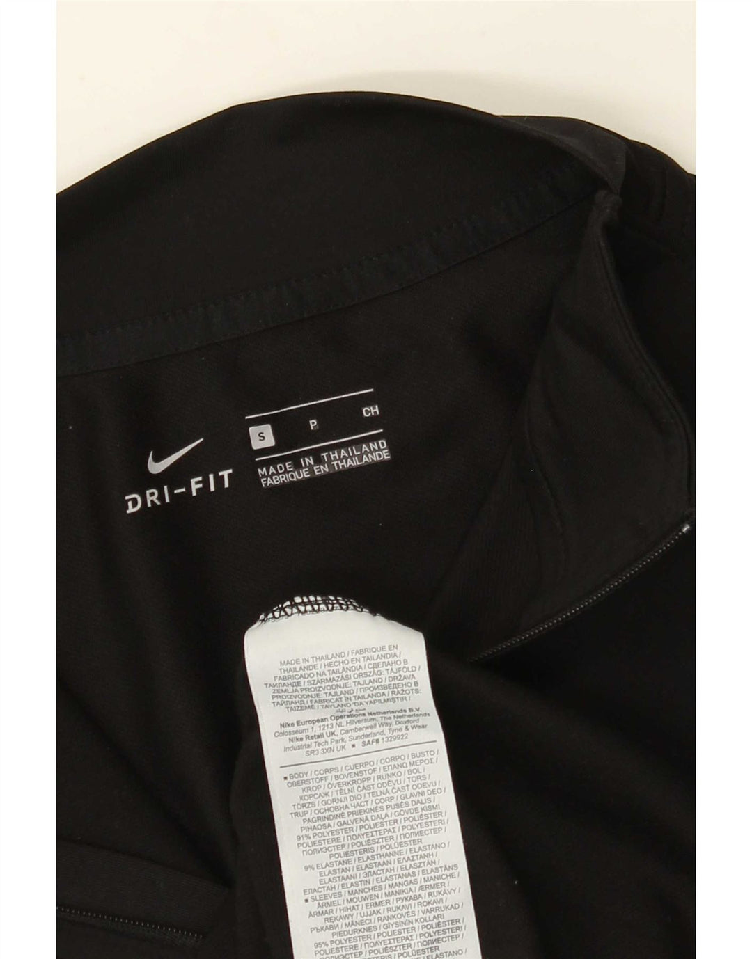 Nike Herren-Trainingsanzug mit Dri-Fit-Grafik und Pullover, Größe S, Schwarz, Nadelstreifen