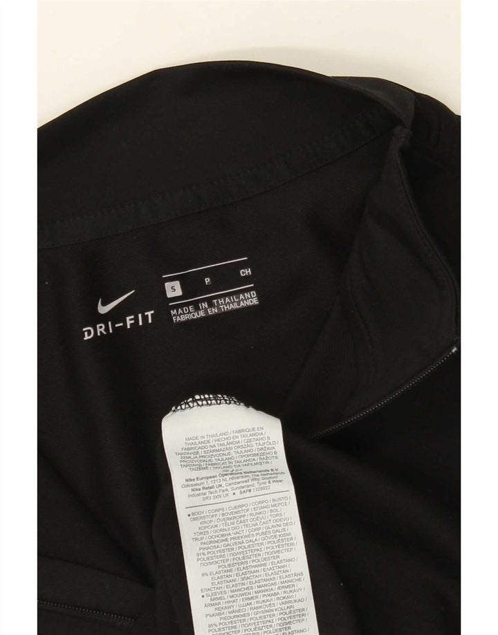 Nike Herren-Trainingsanzug mit Dri-Fit-Grafik und Pullover, Größe S, Schwarz, Nadelstreifen