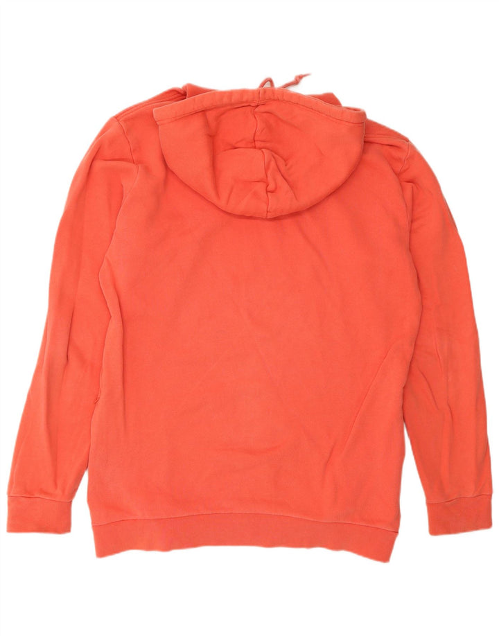 Adidas Herren Kapuzenpullover Mittelorange Baumwolle
