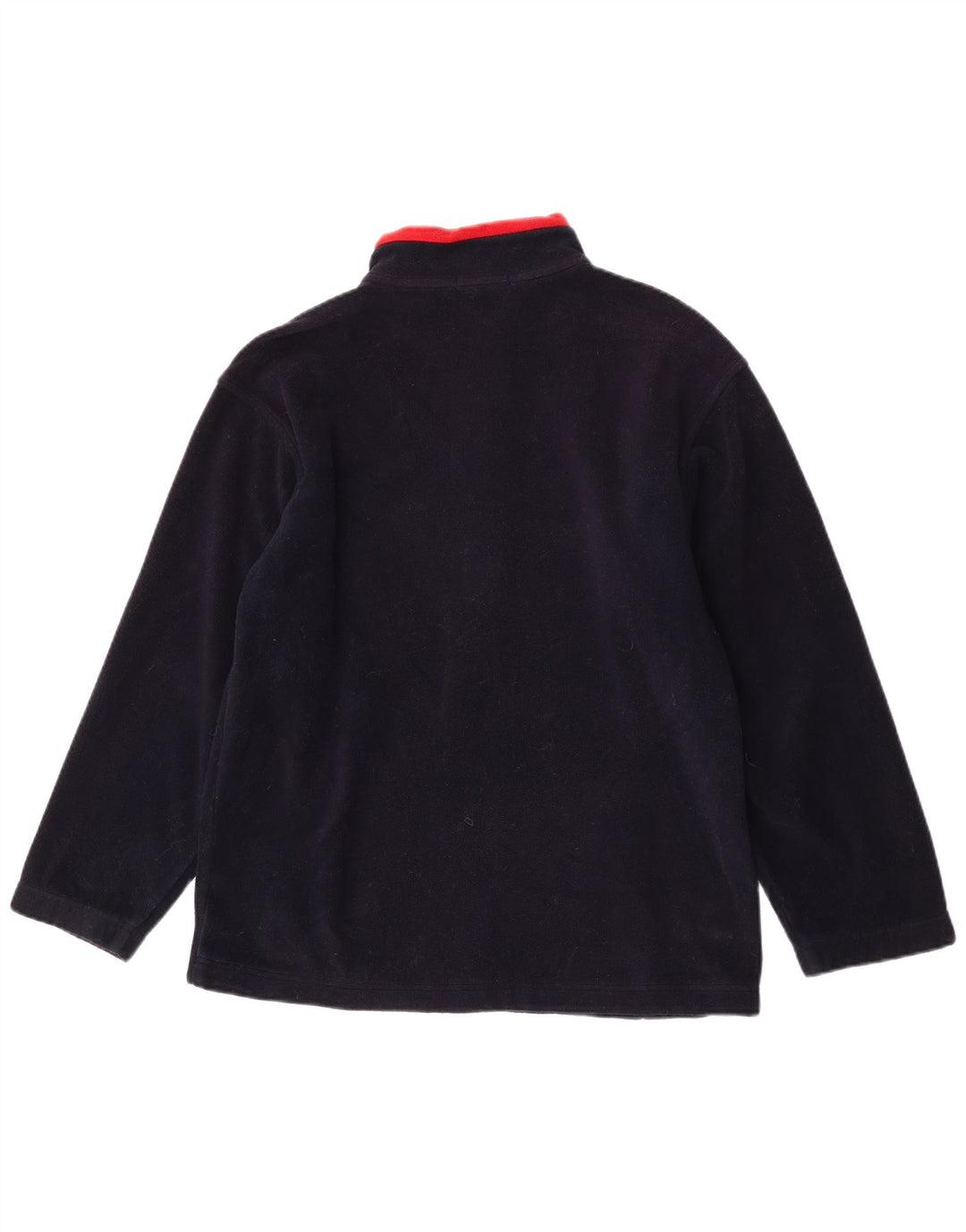 Marks & Spencer Herren Fleecejacke UK 36 Small Marineblau Farbblock