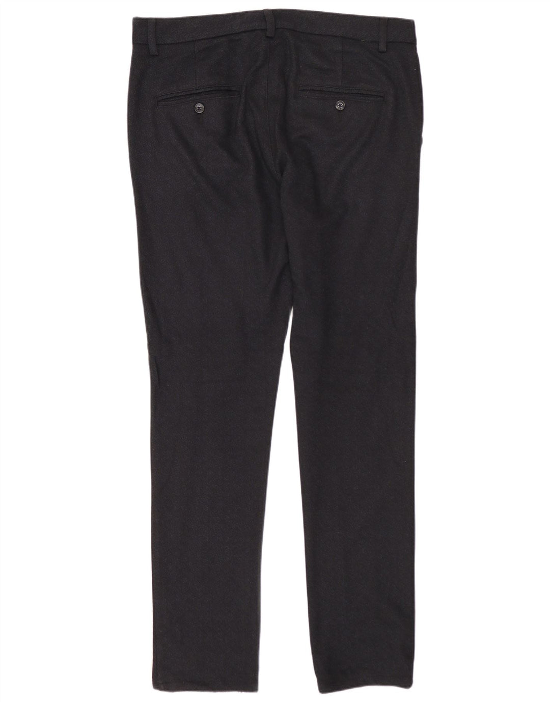 ZARA Slim Chino-Hose für Herren, EU 42, Größe L, W32, L32, Marineblau, Polyester