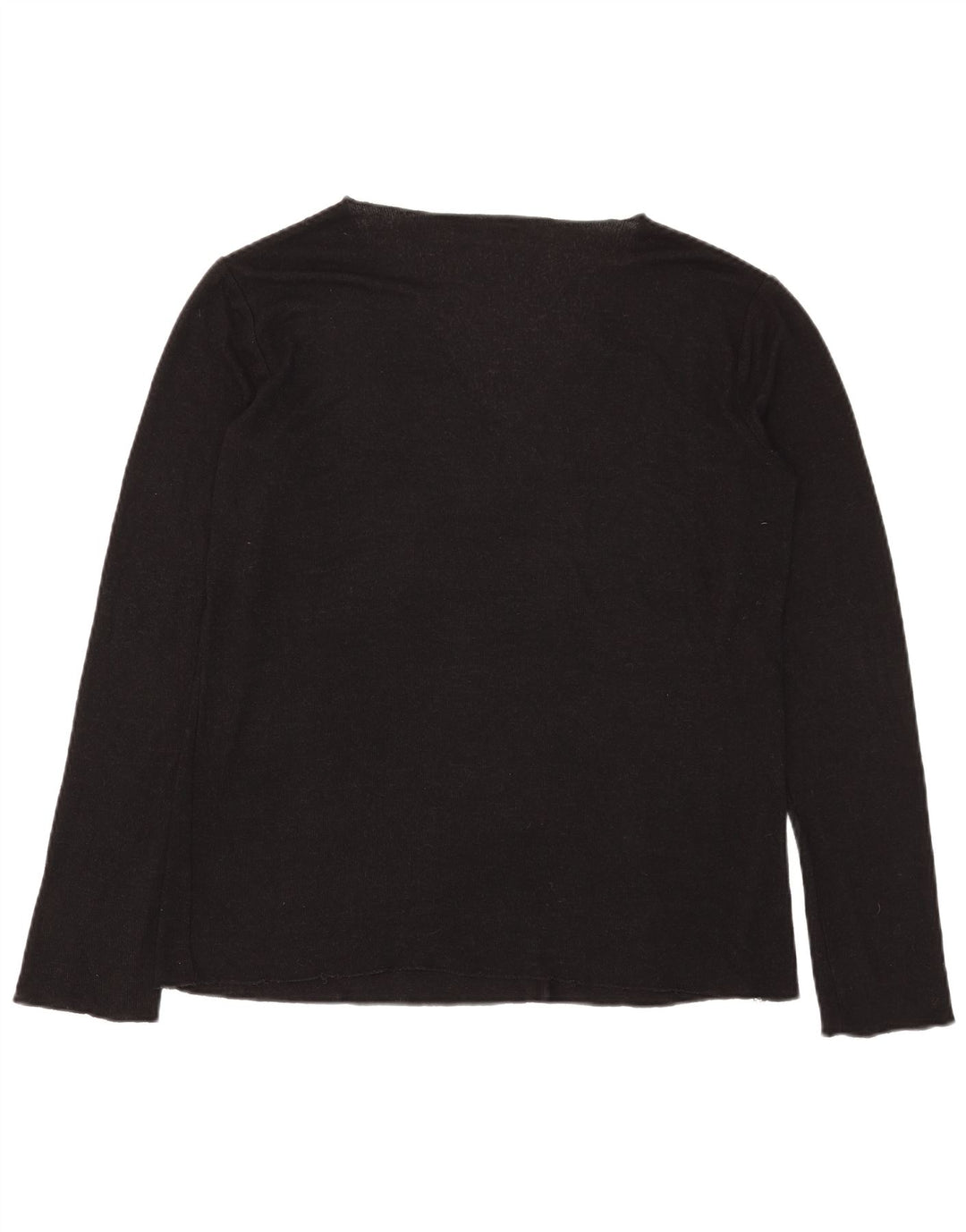 Zara Damen Top Langarm UK 18 XL Schwarz