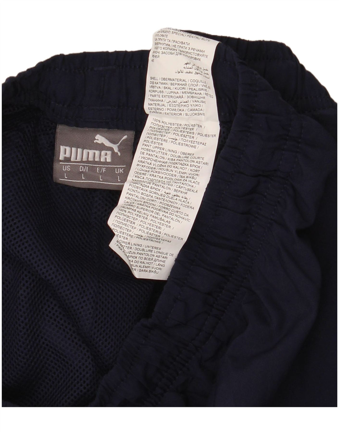 PUMA Herren-Trainingshose, groß, marineblau, Polyester