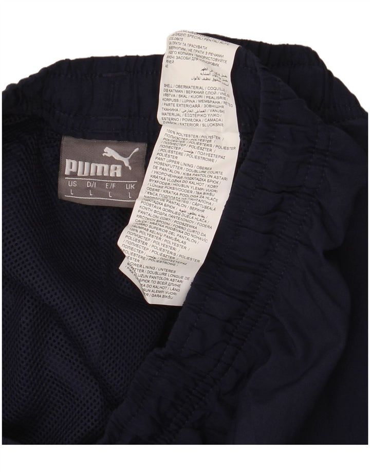 PUMA Herren-Trainingshose, groß, marineblau, Polyester