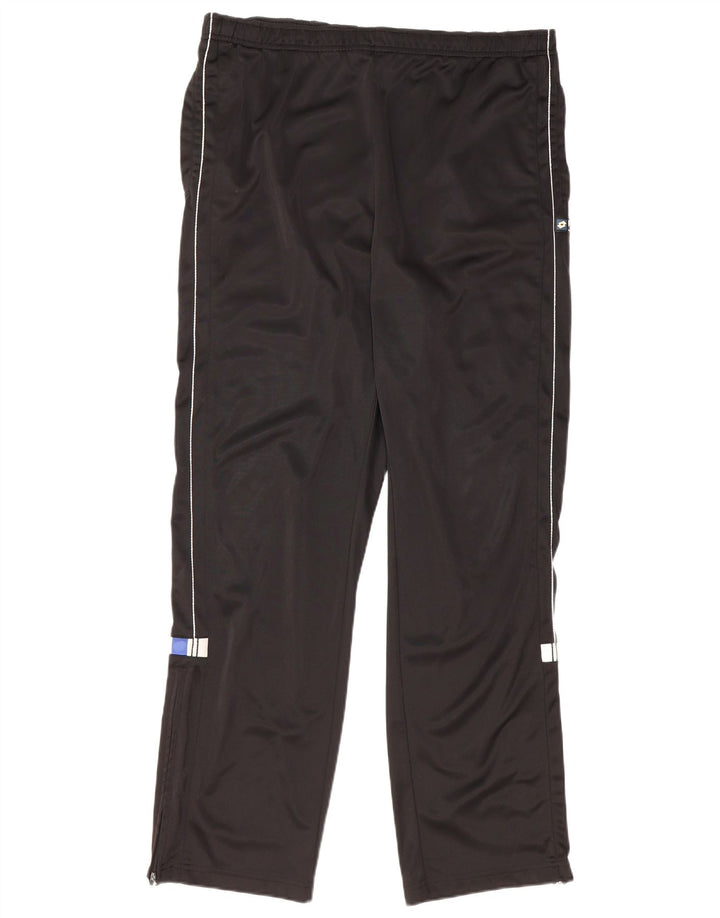 Lotto Herren-Trainingshose XL, schwarzes Polyester