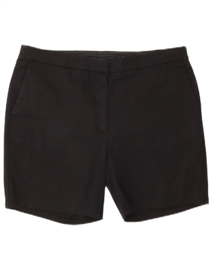 Zara Damen Chinoshorts XL W32 Schwarz