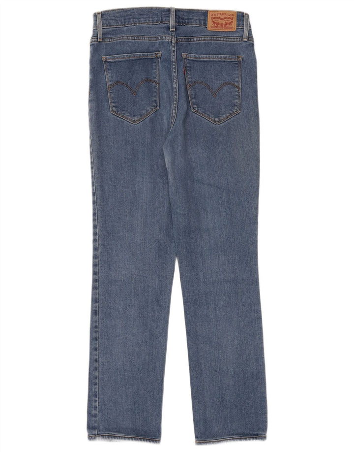Levi's Damen 724 High Rise Straight Jeans W28 L28 Blau