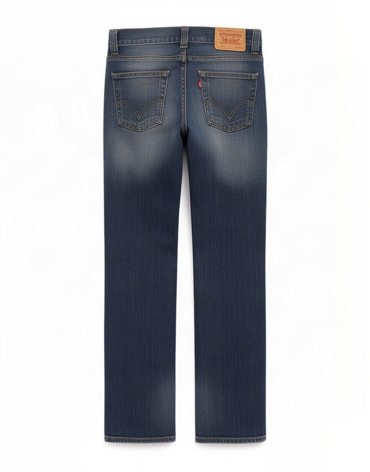 Levi's Damen 511 Slim Jeans W34 L32 Blaue Baumwolle