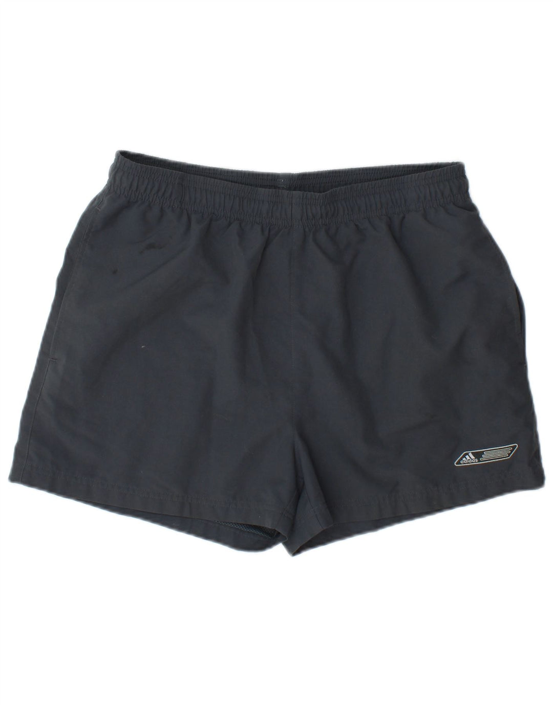Adidas Herren Sportshorts mittelgraues Polyester