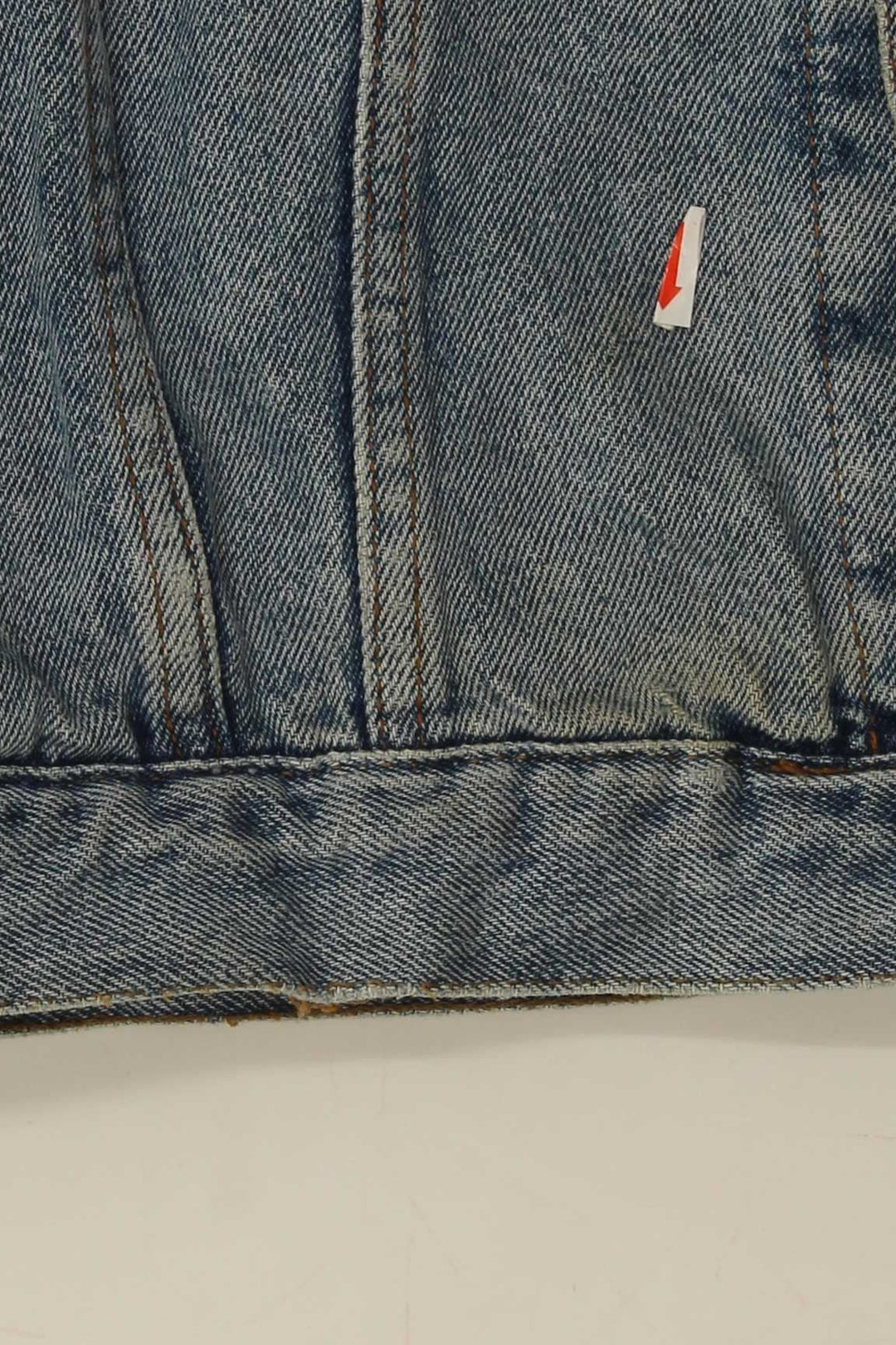 CASUCCI Mens Denim Jacket UK 40 Large Blue Cotton