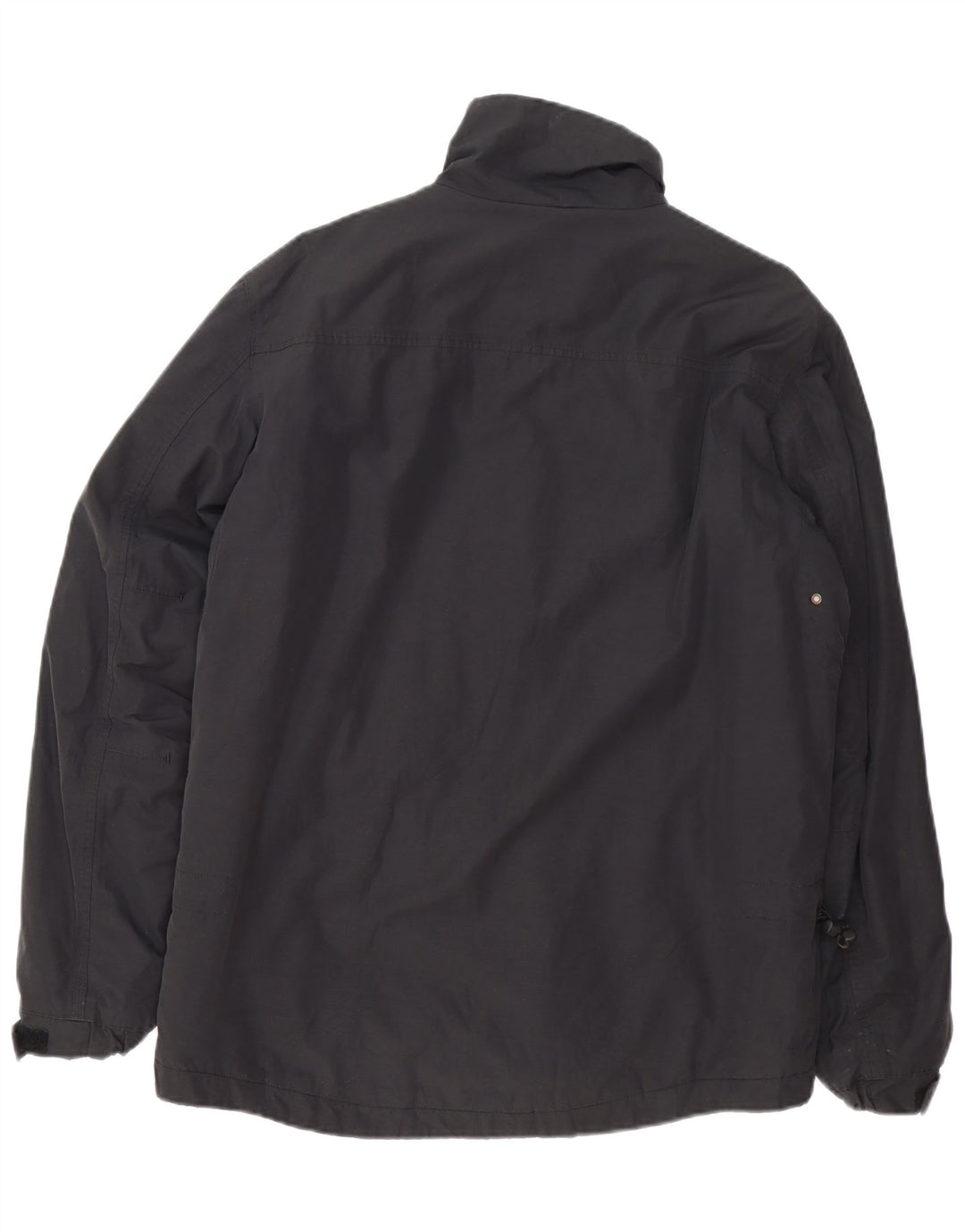 Napapijri Herren-Windbreaker-Jacke, UK 40, Größe L, Schwarz, Baumwolle