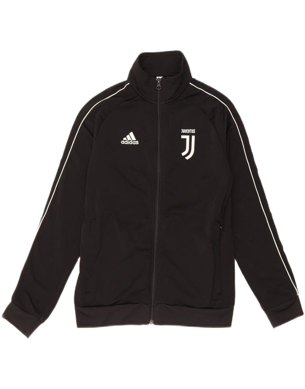 Adidas Jungen Juventus Graphic Trainingsanzug Top Jacke 11-12 Jahre Schwarz