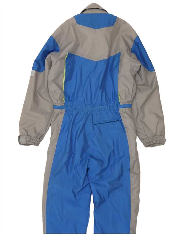 Brugi Herren-Ski-Overall, groß, blau, Farbblock