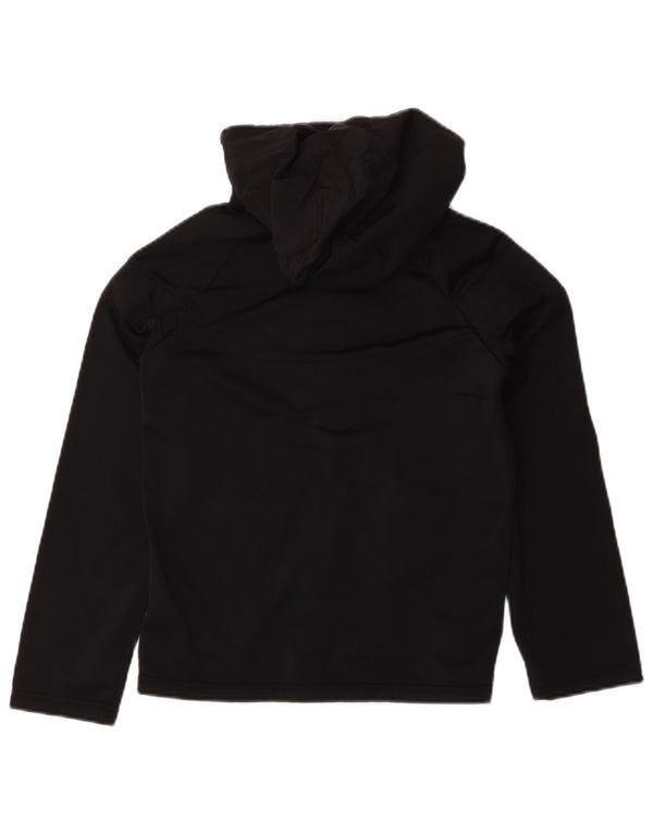 Nike Mädchen-Trainingsanzug mit Kapuze, Top-Jacke, 12–13 Jahre, groß, schwarzes Polyester