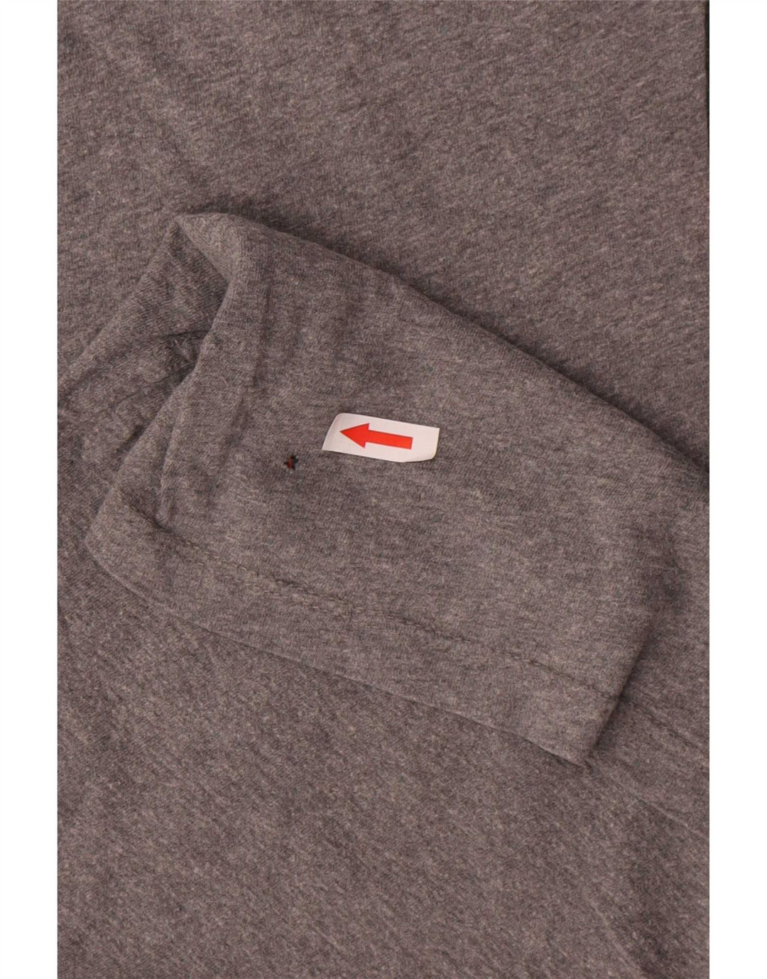 Superdry Herren-T-Shirt-Oberteil 2XL aus grauer Colourblock-Baumwolle