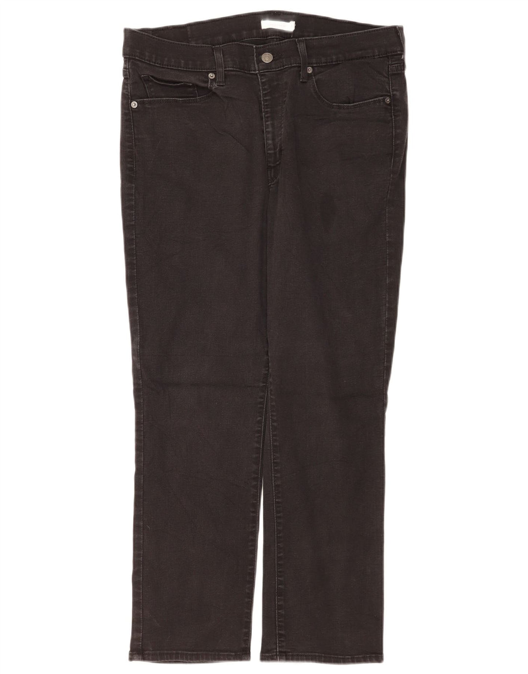 Levi's Damen Classic Straight Jeans US 14 XL W32 L28 Schwarz