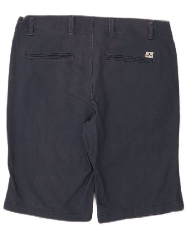 Jack & Jones Herren-Chinoshorts, Größe M, W32, Marineblau, Baumwolle
