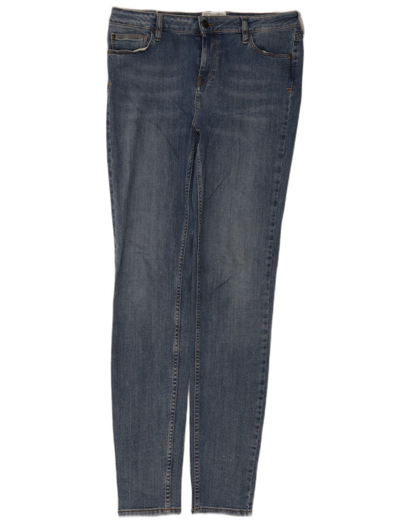 Fat Face Damen Harlow Super Skinny Jeans UK 14 Large W34 L32 Blaue Baumwolle