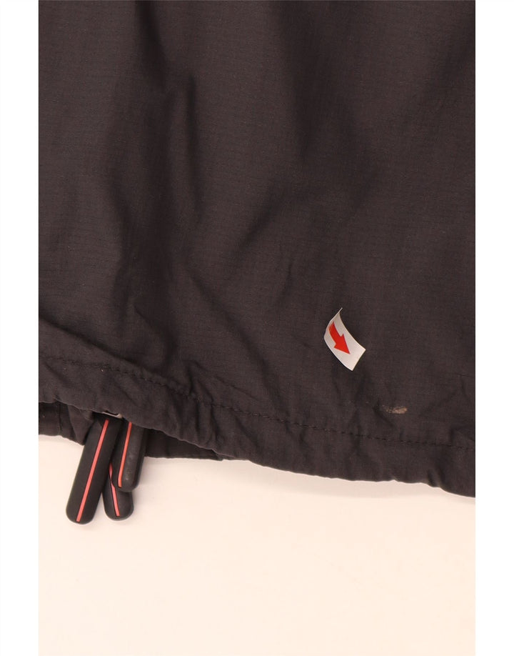 Superdry Damen Windjacke UK 14 Mittelgraues Nylon