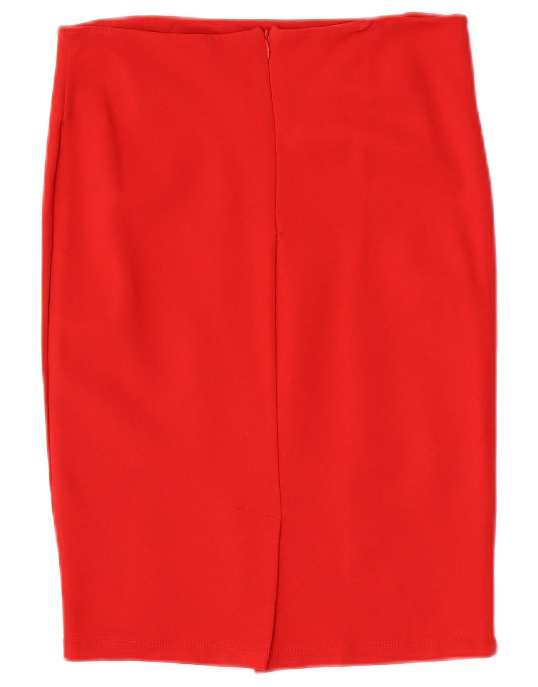 Zara Damen Bleistiftrock Large W30 Rote Viskose