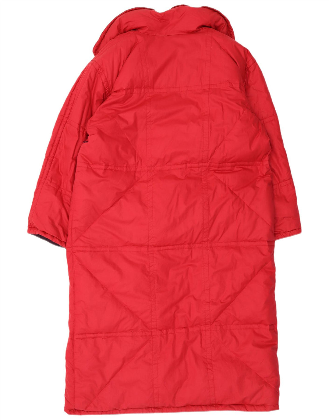 HEAD Damen Übergroßer, wendbarer, wattierter Mantel IT 48 XL, rote Baumwolle