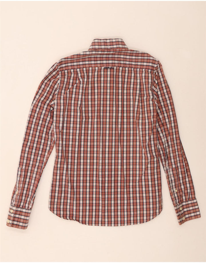 Superdry Herren-Hemd aus Baumwolle, mittelgroß, mehrfarbig, kariert