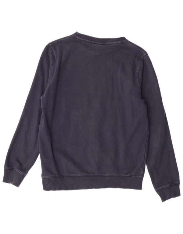 Ellesse Grafik-Sweatshirt für Jungen, 12–13 Jahre, marineblaue Baumwolle