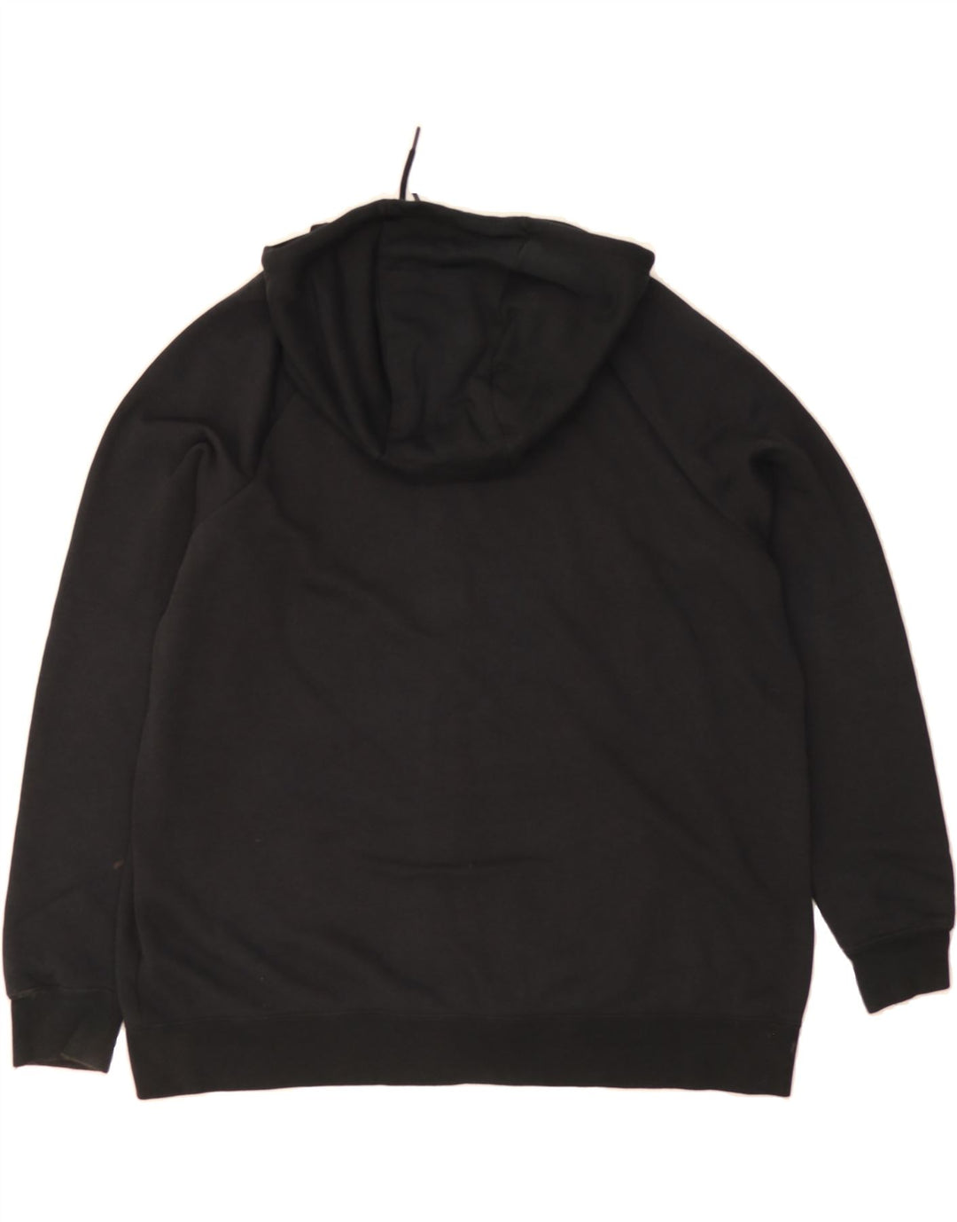 NIKE Womens Oversized Zip Hoodie Sweater UK 18 XL Black Vintage Nike and Second-Hand Nike from Messina Hembry 
