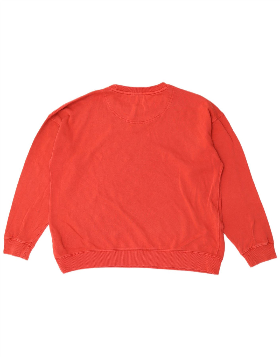 Fat Face übergroßer Damen-Sweatshirt-Pullover, UK 16, Größe L, Rot, Baumwolle