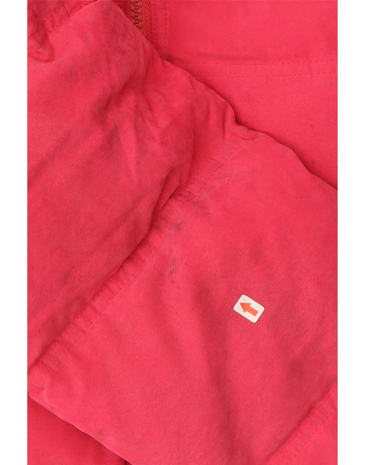 Musto Wattierte Damenjacke mit Kapuze, UK 12, mittelrosa, Polyester
