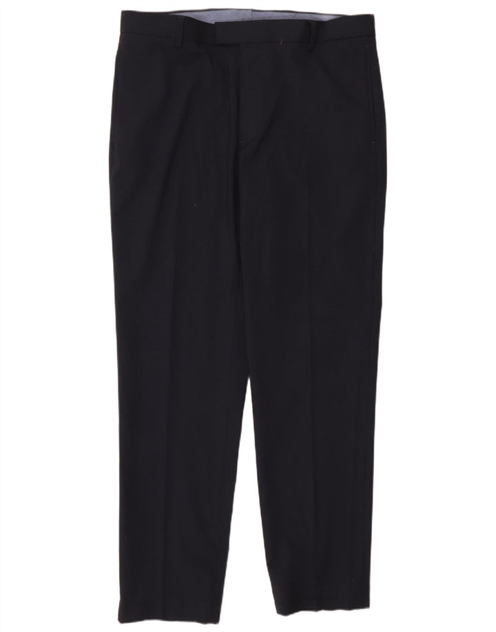 Maßgeschneiderte Slim-Anzughose für Herren von Marks & Spencer, W36 L31, Marineblau