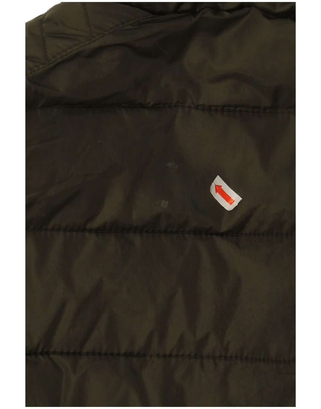 Zara Herren-Jacke mit Kapuze, gepolstert, Größe 40, Khaki, Nylon