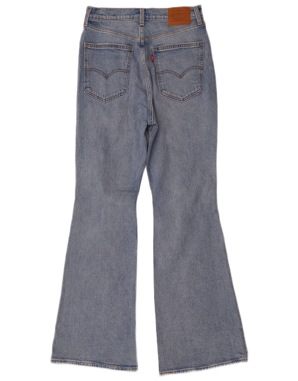 Levi's Damen Distressed High Rise Flared Jeans W29 L32 Blaue Baumwolle