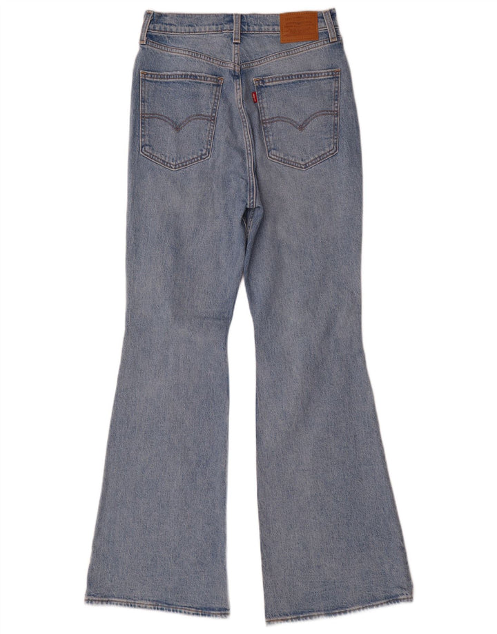 Levi's Damen Distressed High Rise Flared Jeans W29 L32 Blaue Baumwolle