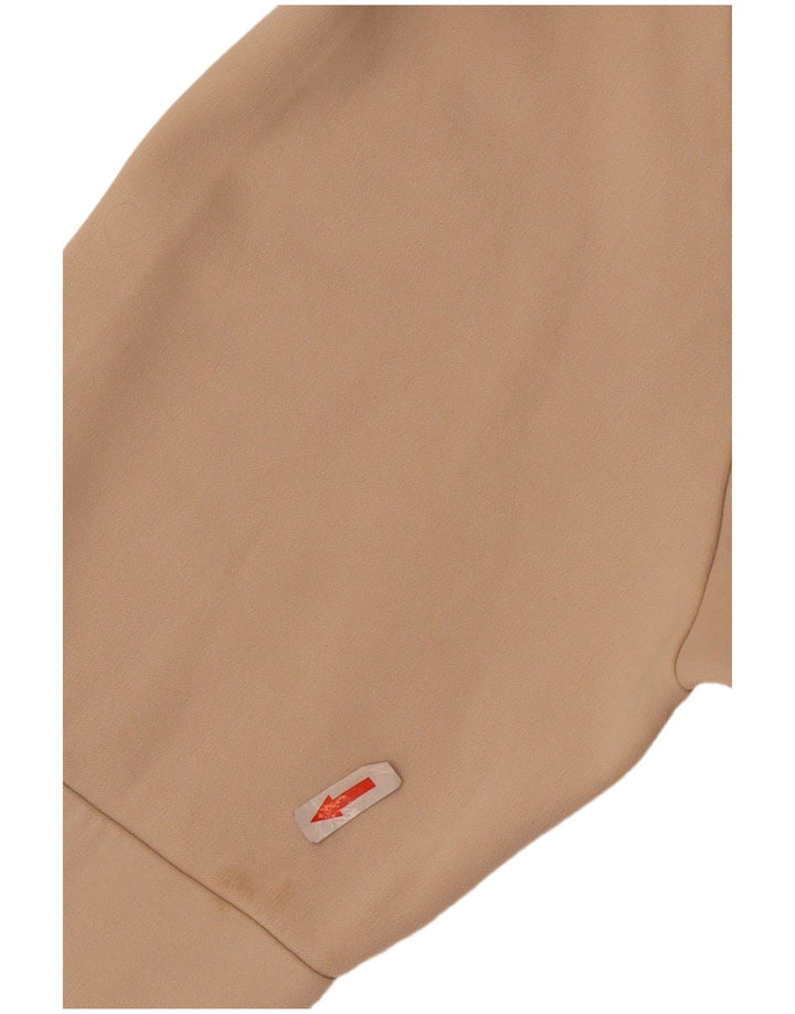 Puma Herren-Kapuzenpullover mit Reißverschluss, mittelbeige Baumwolle