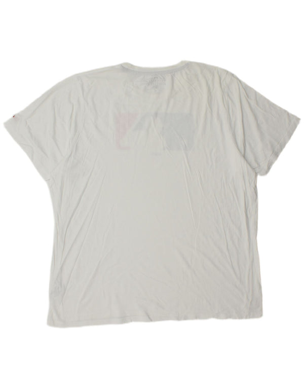 Original Merchandise Herren New Era Grafik-T-Shirt Top 3XL Weiße Baumwolle