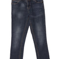 FAT FACE Damen Capri-Jeans W28 L22 Marineblau