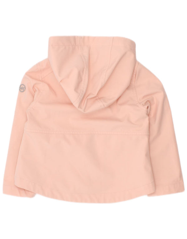 Michael Kors Mädchen-Regenjacke mit Kapuze, 3–4 Jahre, rosa, Polyester