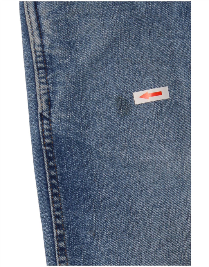 Wrangler Herren Texas Stretch Straight Jeans W36 L30 Blaue Baumwolle