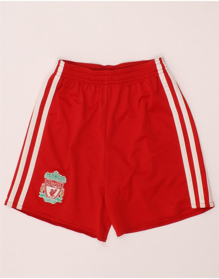 ADIDAS Liverpool Sportshorts für Jungen, 5–6 Jahre, rotes Polyester