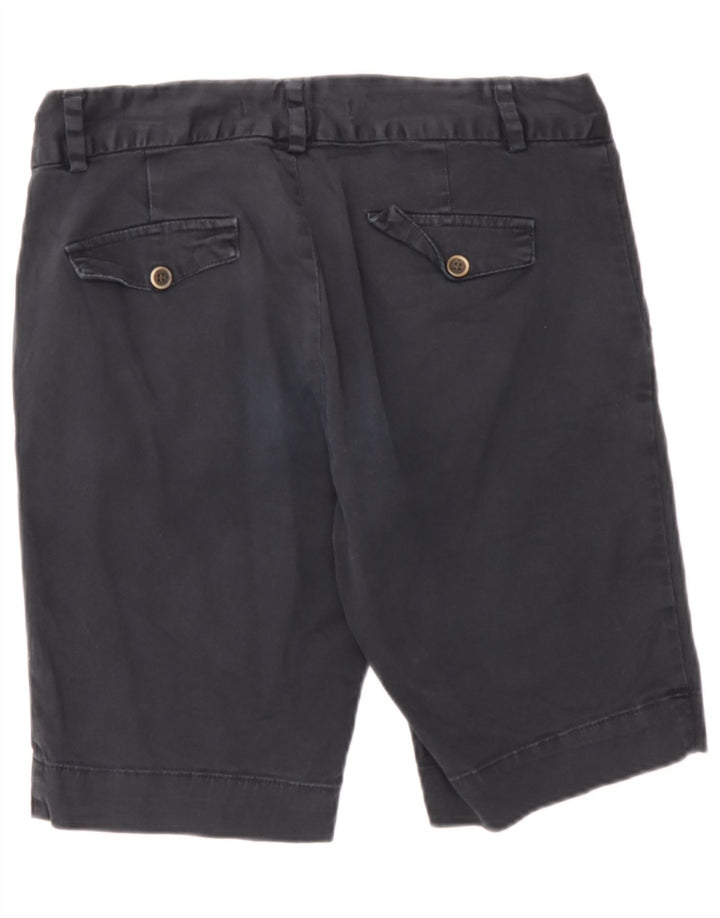 Zara Damen Chinoshorts Medium W28 Marineblau