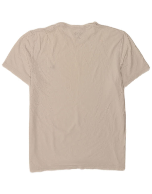 Jack Wills Herren-T-Shirt mit klassischer Passform, XL, Weiß