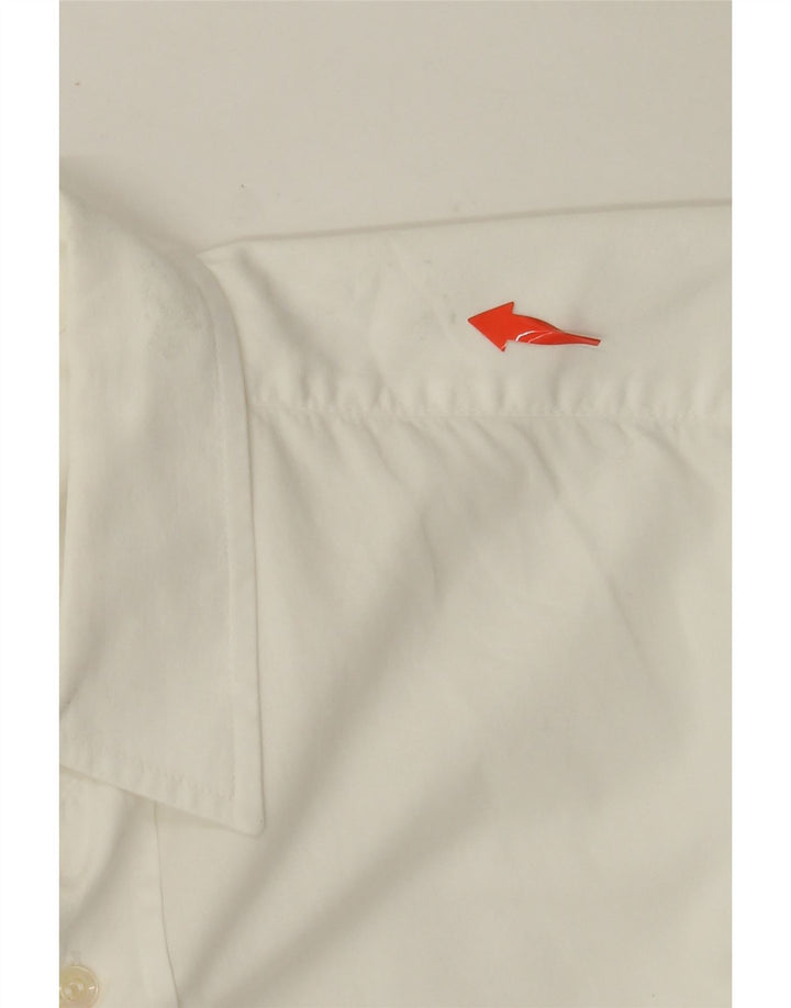 BENETTON Herrenhemd XL Weiß