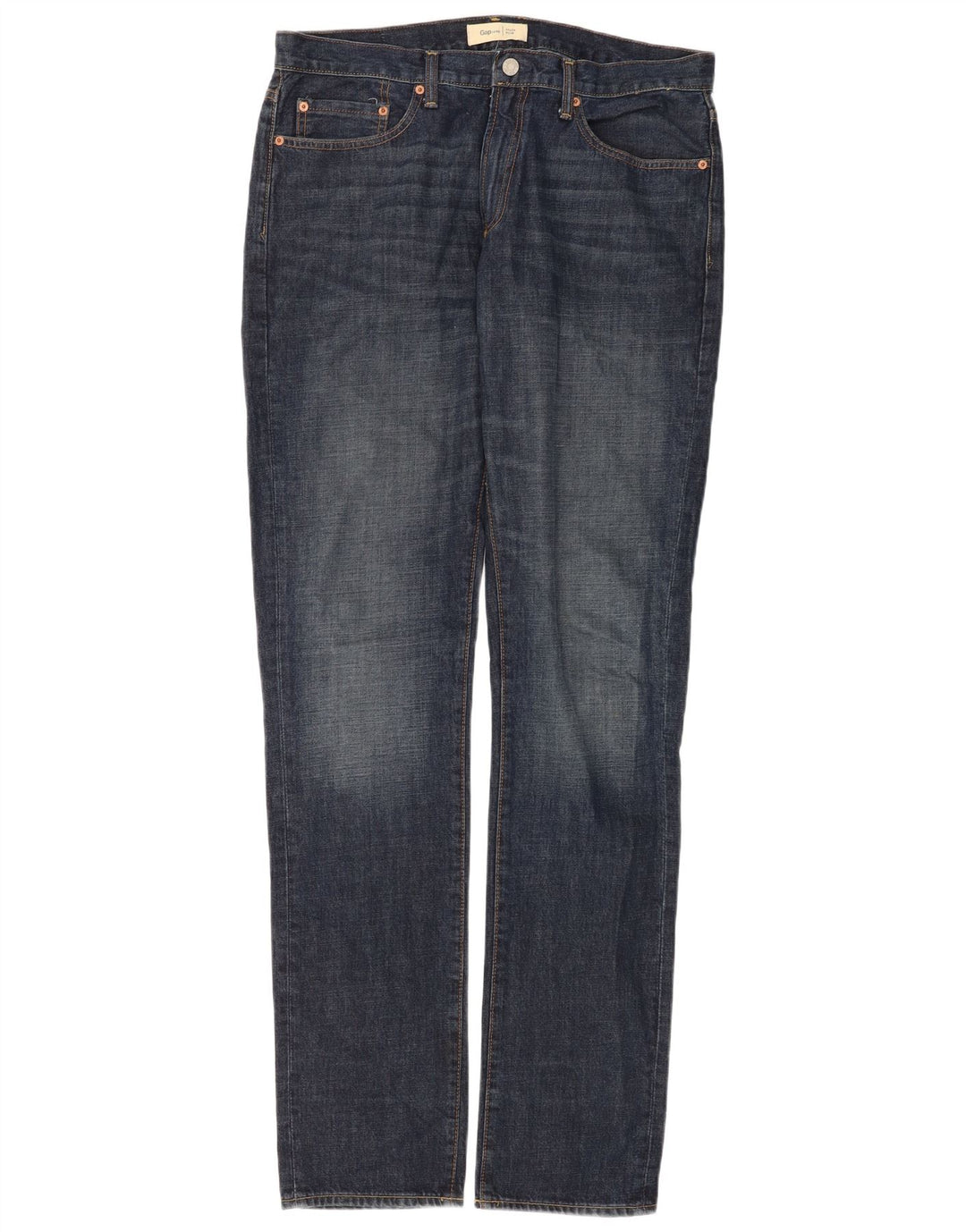 Gap Herren Slim Jeans W34 L30 Blaue Baumwolle