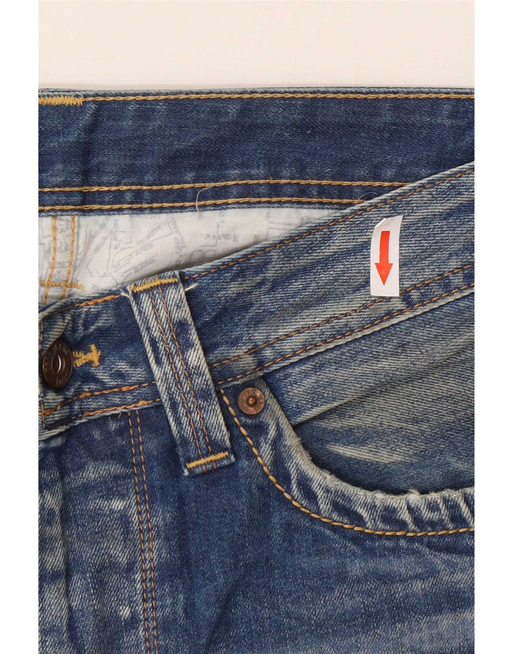 PEPE Jeans Mens Regular Fit Straight Jeans W33 L32 Blue Cotton