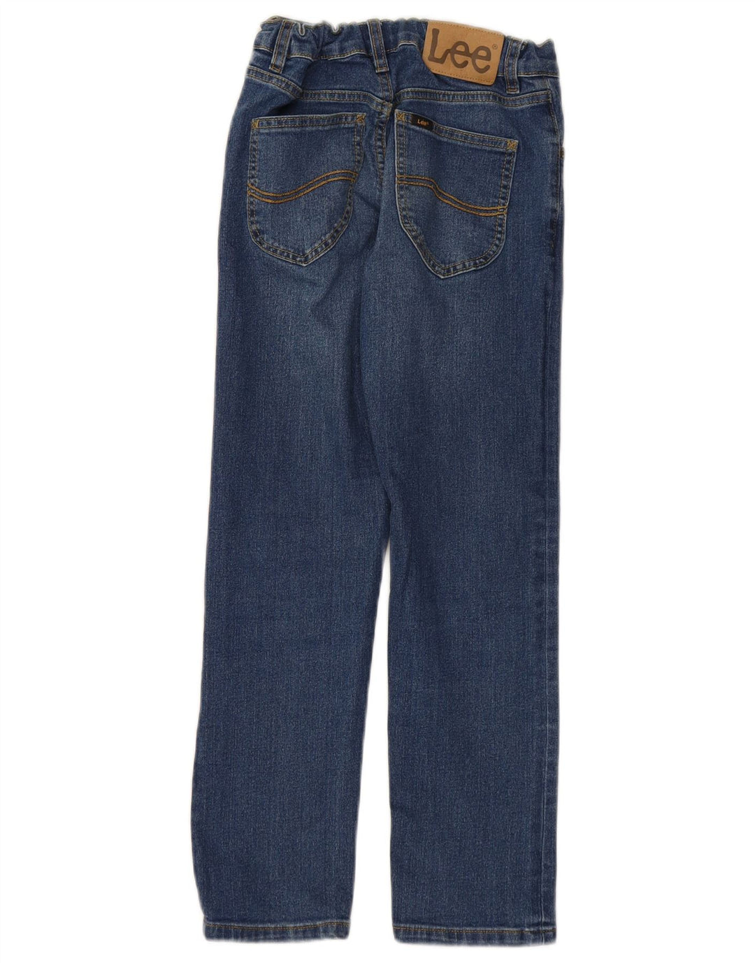 LEE Straight Jeans für Jungen, 10–11 Jahre, W22 L24, blaue Baumwolle