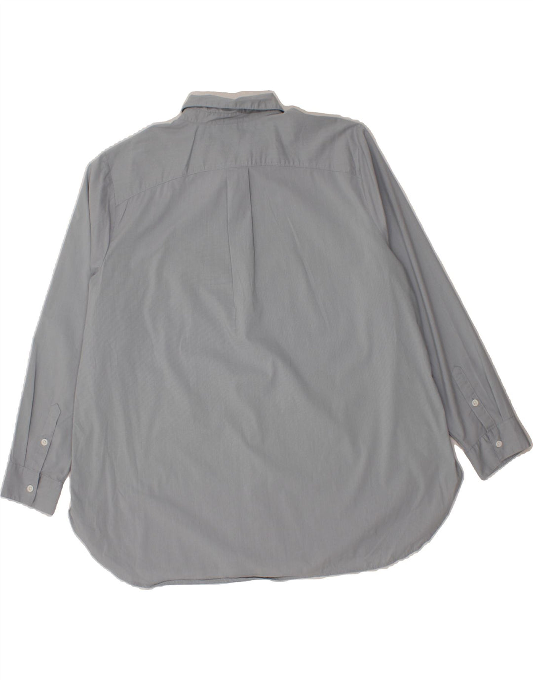EDDIE BAUER Womens Longline Shirt UK 20 2XL Blue Cotton Vintage Eddie Bauer and Second-Hand Eddie Bauer from Messina Hembry 