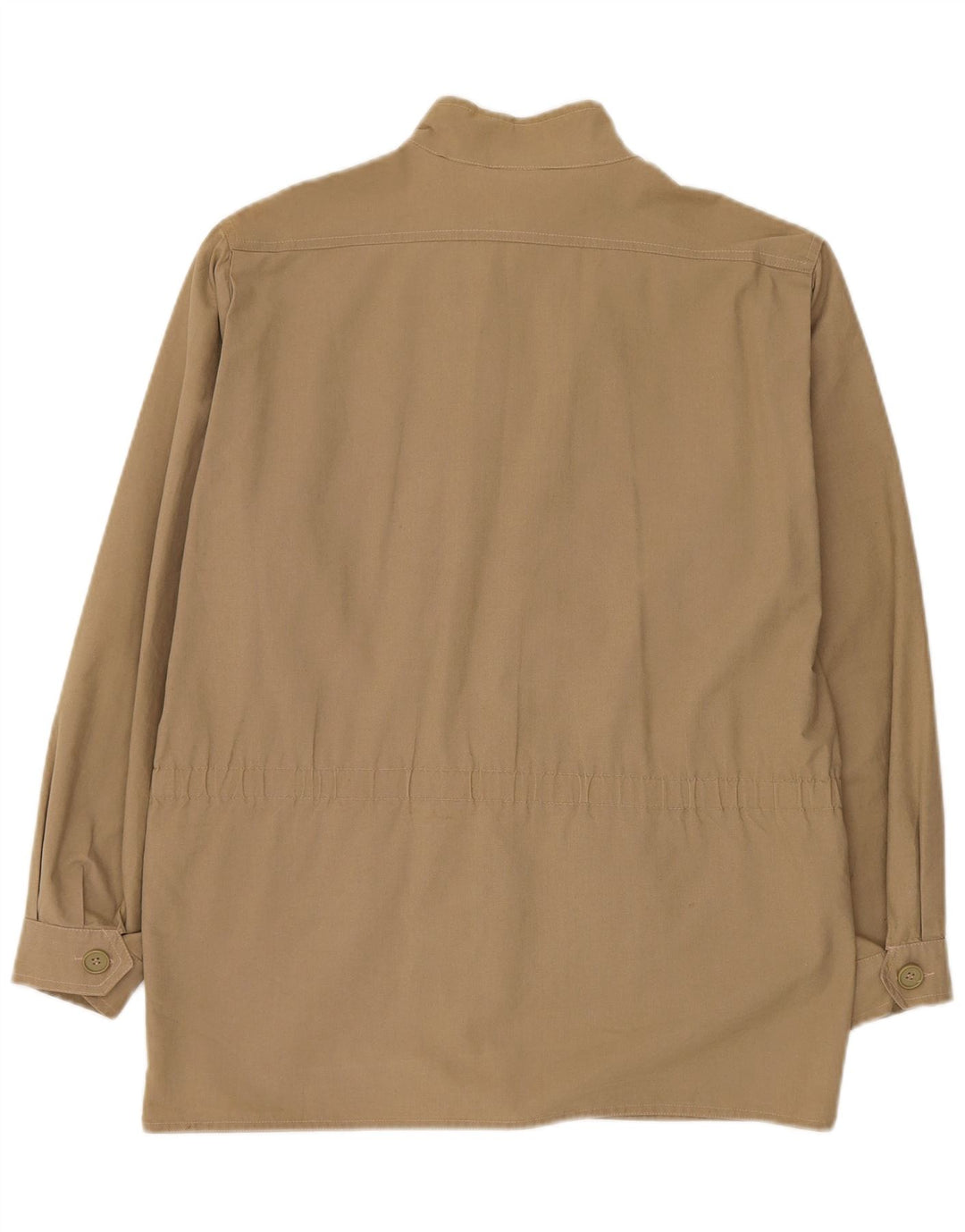 Vintage Herren Utility Jacke EU 48 Medium Khaki Baumwolle